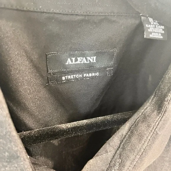 Alfani Men's Charcoal Dress Shirt - Picture 4 of 6